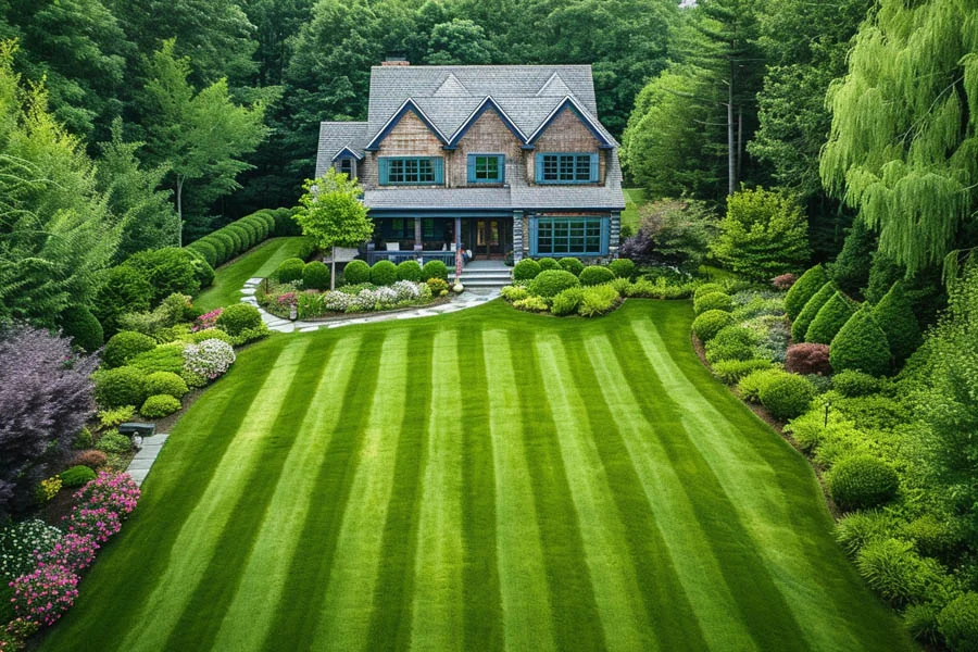 compact push mower